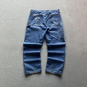 Vintage Y2K Dark Lee Denim Carpenter Pants